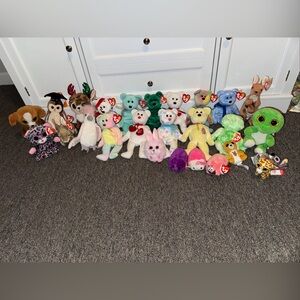 Ty Beanie Babies Plush Toy Set - Multicolor Collection
